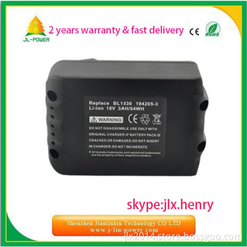 japan makita original 18v cordless tools replacement battery bl1830 with long cycle life